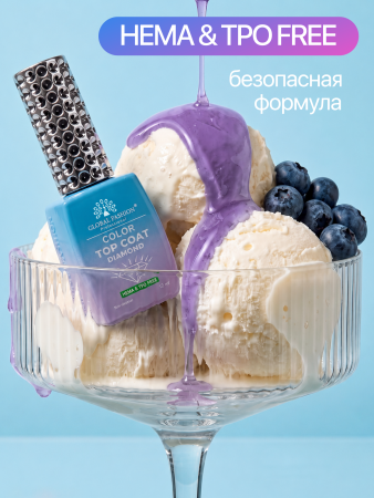 Топ цветной, Color Top Coat 12 мл, 05