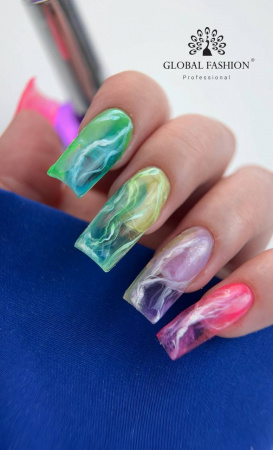 Гель для наращивания 6 in 1 crystal gel jelly colour, 15 мл, 6601
