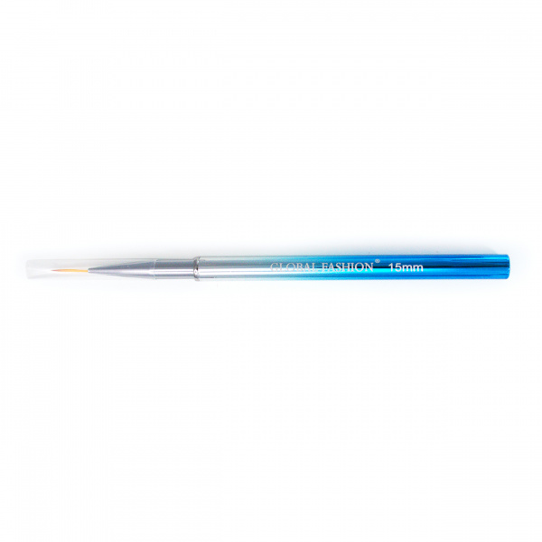 Кисть для рисования вензелей Global Fashion, blue, 15 мм