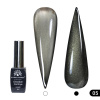 Гель лак кошачий глаз Obsidian Cat Eye Global Fashion, 8мл, 005