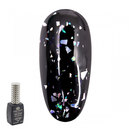 Топ без липкого слоя, Holographic Foil Top, 12мл