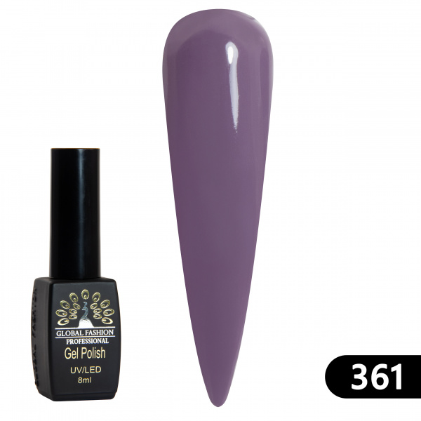 Гель лак BLACK ELITE 361, Global Fashion 8 мл