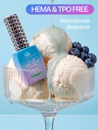 Топ цветной, Color Top Coat 12 мл, 18