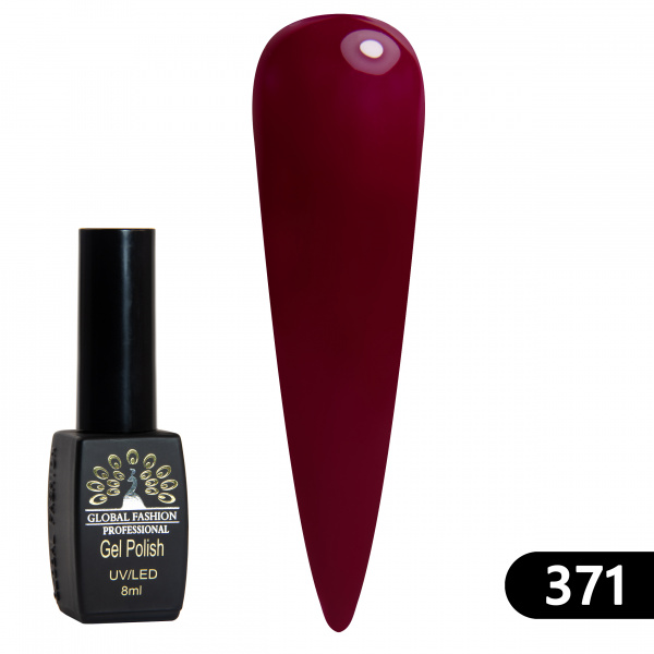 Гель лак BLACK ELITE 371, Global Fashion 8 мл