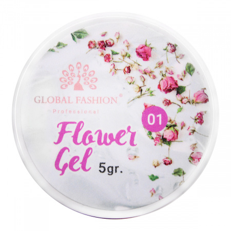 Гель с сухоцветами 5 гр, Flower Gel 01