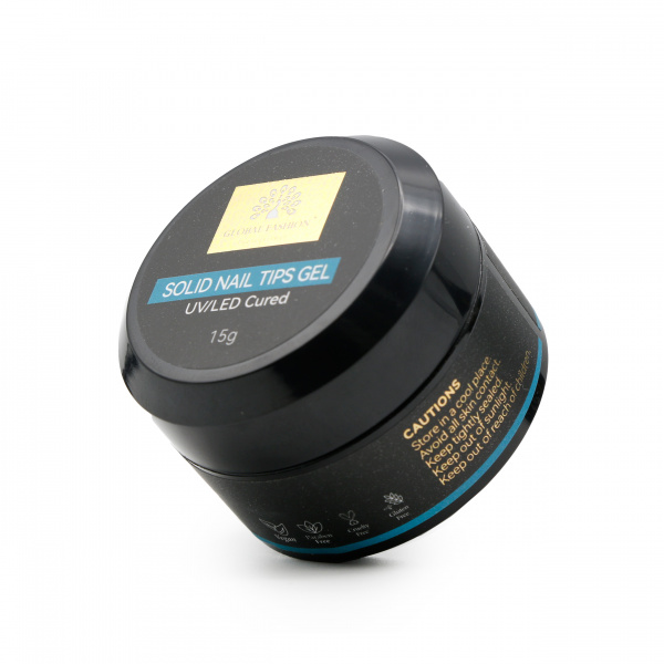 Гель для гелевых типс в баночке Solid Nail Tips Gel 15 гр.