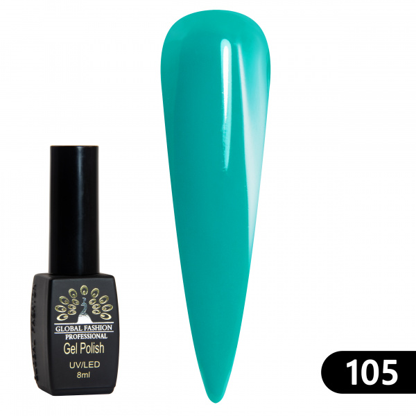 Гель лак BLACK ELITE 105, Global Fashion 8 мл