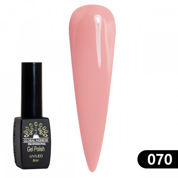 Гель лак BLACK ELITE 070, Global Fashion 8 мл