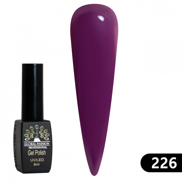 Гель лак BLACK ELITE 226, Global Fashion 8 мл