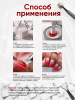 Набор для омбре и градиента: металлическая кисть + сменные спонжи, 100 шт.,