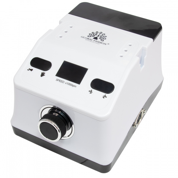 Аппарат для маникюра и педикюра Global Fashion 50000 об 80W, ZS-718-white