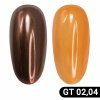 Втирка для ногтей зеркальная, Global Fashion, GT02, 04