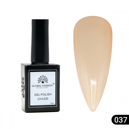 Гель лак Global Fashion, Gel polish 15 ml, 37