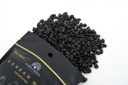 Воск для депиляции Global Fashion, Korean Wax, 100 гр, Sea Mud