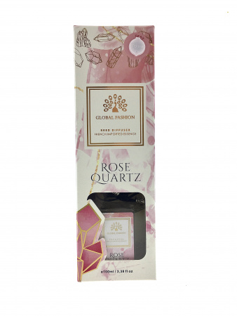 Ароматический диффузор Global Fashion, 100 ml, Rose quartz