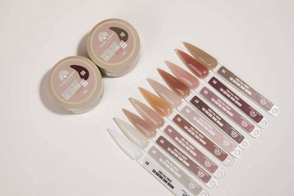 Гель для наращивания Mocha Rose Collection Builder Gel 15 gr, Global Fashion, 01