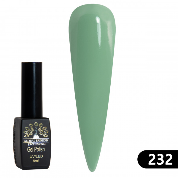 Гель лак BLACK ELITE 232, Global Fashion 8 мл