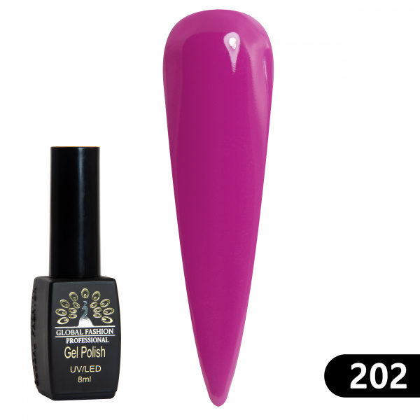 Гель лак BLACK ELITE 202, Global Fashion 8 мл