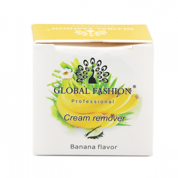 Крем для снятия ресниц, Cream Remover, Banana flavor, 10 гр