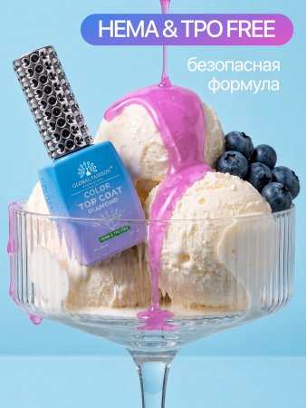 Топ цветной, Color Top Coat 12 мл, 06
