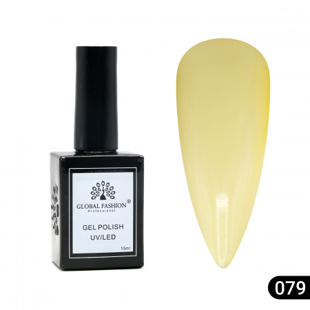 Гель лак Global Fashion, Gel polish 15 ml, 79