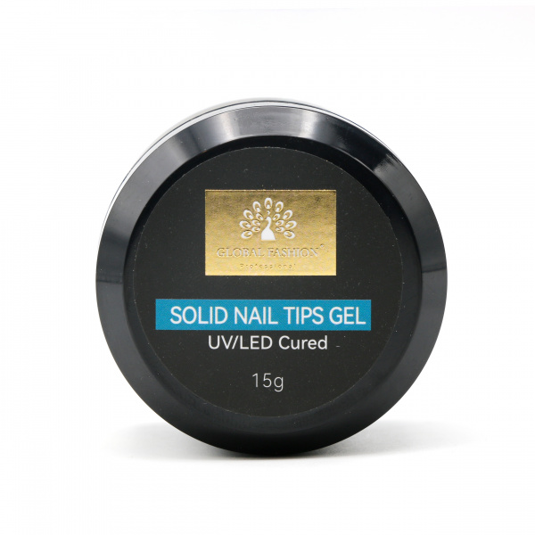 Гель для гелевых типс в баночке Solid Nail Tips Gel 15 гр.
